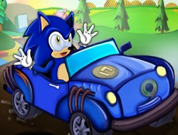 Sonic Araba Yarışı - oyungel oyunlar